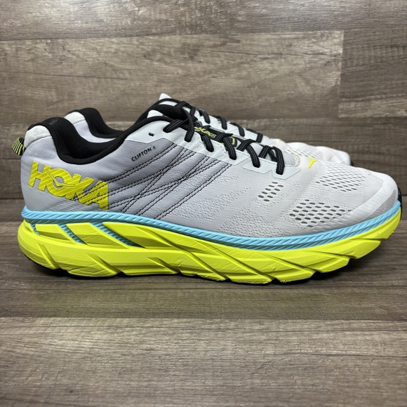 Hoka Other - Hoka Clifton 6 Gray Mens US Size 14 EUR 49.3 1102872 LRNC Running Shoes